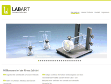 Tablet Screenshot of lab-art.de